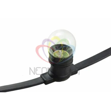 Шнур Belt-Light  2 жилы  шаг 40 см  патроны e27 влагостойкая IP65 | 331-212 | NEON-NIGHT