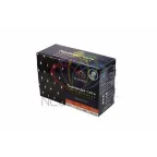 Гирлянда "Сеть" 1х1,5м, черный ПВХ, 160 LED Мультиколор | 215-119 | NEON-NIGHT