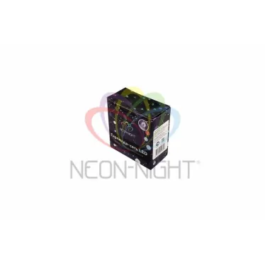Гирлянда "Сеть" 1х1,5м, прозрачный ПВХ, 96 LED Мультиколор | 215-119-6 | NEON-NIGHT