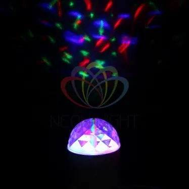 Диско-лампа светодиодная в компактном корпусе, 230 В | 601-252 | NEON-NIGHT