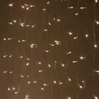 Гирлянда световая  Занавес 3*3 м, ЕNIG - 400W  , 400 диодов, теплый белый, 8 режимов, 220V, IP20 | Б0051873 | ЭРА