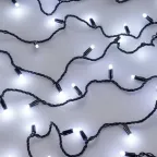 Светодиодная гирлянда ARD-STRING-CLASSIC-10000-BLACK-100LED-MILK-FLASH White (230V, 7W) (Ardecoled, IP65) | 031207 | Arlight