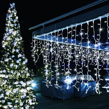 Светодиодная гирлянда ARD-EDGE-PRO-4000x600-WHITE-128LED-MILK-STD White (230V, 8W) (Ardecoled, IP65) | 034108 | Arlight