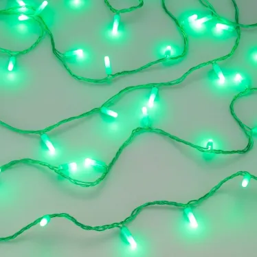Светодиодная гирлянда ARD-STRING-CLASSIC-10000-GREEN-100LED-MILK-STD Green (230V, 7W) (Ardecoled, IP65) | 031196 | Arlight
