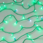 Светодиодная гирлянда ARD-STRING-CLASSIC-10000-GREEN-100LED-MILK-FLASH Green (230V, 7W) (Ardecoled, IP65) | 031197 | Arlight