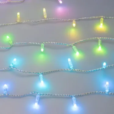 Светодиодная гирлянда ARD-STRING-CLASSIC-10000-CLEAR-100LED-LIVE RGB-DMX (24V, 10W) (Ardecoled, IP65) | 031740 | Arlight