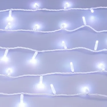 Светодиодная гирлянда ARD-STRING-CLASSIC-10000-WHITE-100LED-LIVE RGB-DMX (24V, 10W) (Ardecoled, IP65) | 031744 | Arlight