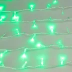 Светодиодная гирлянда ARD-STRING-CLASSIC-1000-CLEAR-100LED-PULSE Green (230V, 7W) (Ardecoled, IP65) | 031640 | Arlight