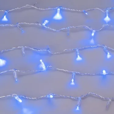 Светодиодная гирлянда ARD-STRING-CLASSIC-1000-CLEAR-100LED-PULSE Blue (230V, 7W) (Ardecoled, IP65) | 031641 | Arlight