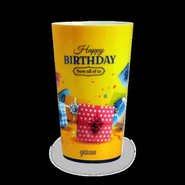Светильник настольный Стакан с подсветкой модель LCUP Birthday 3XLR44 LED | LC002 | Gauss