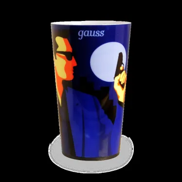 Светильник настольный Стакан с подсветкой модель LCUP James Bond 3XLR44 LED | LC001 | Gauss