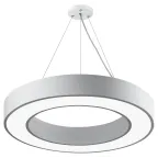 Светильник LED Geometria Ring SPO-134-W-40K-056 56Вт 4000К 4200Лм IP40 800х80 белый подвесной драйвер внутри