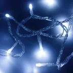 Светодиодная гирлянда ARD-STRING-HOME-5000-CLEAR-50LED-STD WHITE (230V, 3.5W) | 025751 | Arlight