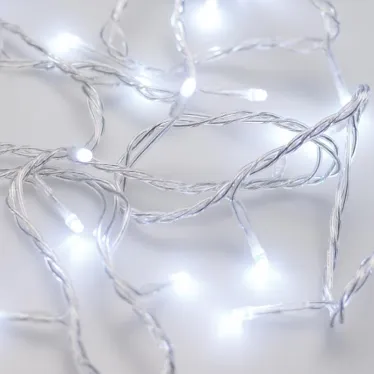 Светодиодная гирлянда ARD-STRING-HOME-5000-CLEAR-50LED-STD WHITE (230V, 3.5W) | 025751 | Arlight