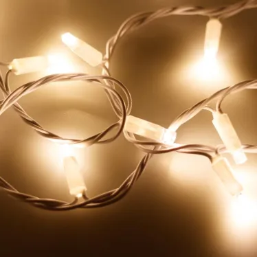 Светодиодная гирлянда ARD-STRING-CLASSIC-10000-WHITE-100LED-STD WARM (230V, 7W) | 025809 | Arlight