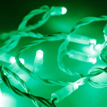 Светодиодная гирлянда ARD-STRING-CLASSIC-10000-WHITE-100LED-STD GREEN (230V, 7W) | 025815 | Arlight