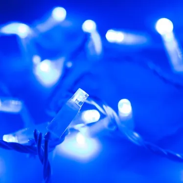 Светодиодная гирлянда ARD-STRING-CLASSIC-10000-WHITE-100LED-STD BLUE (230V, 7W) | 025817 | Arlight