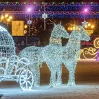 Светодиодная гирлянда ARD-STRING-CLASSIC-10000-CLEAR-100LED-STD WHITE (230V, 7W) | 025781 | Arlight