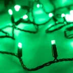 Светодиодная гирлянда ARD-STRING-CLASSIC-10000-BLACK-100LED-STD GREEN (230V, 7W) | 025800 | Arlight