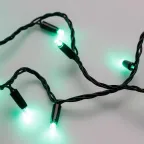 Светодиодная гирлянда ARD-STRING-CLASSIC-10000-BLACK-100LED-STD GREEN (230V, 7W) | 025800 | Arlight