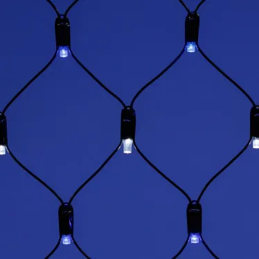 Светодиодная гирлянда ARD-NETLIGHT-CLASSIC-2500x2500-BLACK-432LED White/Blue (230V, 26W) | 024694 | Arlight