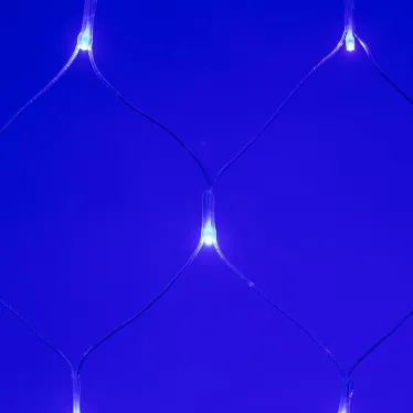 Светодиодная гирлянда ARD-NETLIGHT-HOME-1500x1500-CLEAR-150LED Blue (230V, 12W) | 024672 | Arlight