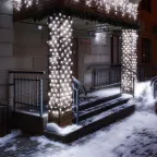 Светодиодная гирлянда ARD-NETLIGHT-CLASSIC-2500x2500-BLACK-432LED White (230V, 26W) | 024691 | Arlight