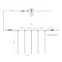 Светодиодная гирлянда ARD-ICEFALL-CLASSIC-D12-500-5PCS-CLEAR-72LED-LIVE WARM (230V, 6W) | 026050 | Arlight