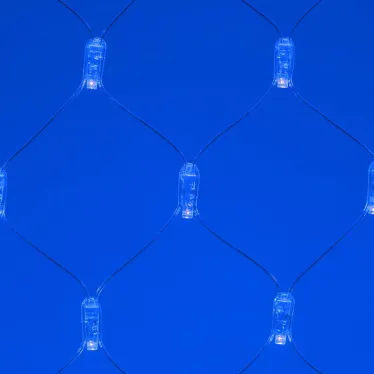 Светодиодная гирлянда ARD-NETLIGHT-CLASSIC-2000x1500-CLEAR-288LED Blue (230V, 18W) | 024681 | Arlight