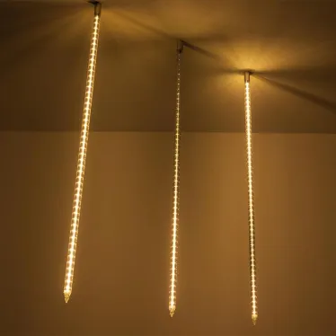 Светодиодная гирлянда ARD-ICEFALL-CLASSIC-D23-1000-CLEAR-96LED-LIVE WARM (230V, 1.5W) | 026104 | Arlight