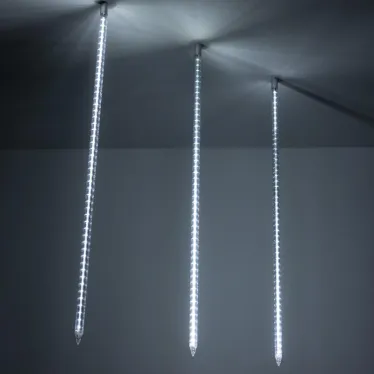 Светодиодная гирлянда ARD-ICEFALL-CLASSIC-D23-1000-CLEAR-96LED-LIVE WHITE (230V, 1.5W) | 026103 | Arlight