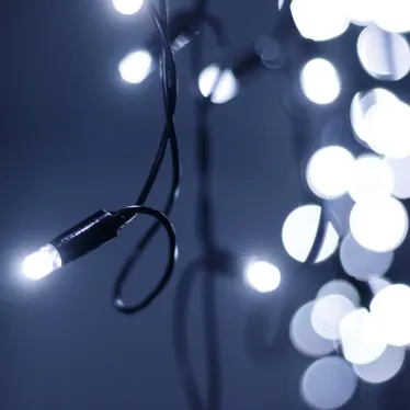 Светодиодная гирлянда ARD-EDGE-CLASSIC-2400x600-BLACK-88LED-STD WHITE (230V, 6W) | 026011 | Arlight