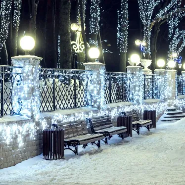 Светодиодная гирлянда ARD-EDGE-CLASSIC-2400x600-CLEAR-88LED-STD WHITE (230V, 6W) | 026002 | Arlight