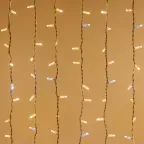 Светодиодная гирлянда ARD-CURTAIN-PRO-2000x3000-WHITE-760LED-FLASH WARM/WHITE (230V, 70W) | 026062 | Arlight