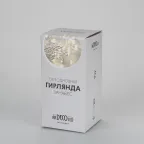 Светодиодная гирлянда ARD-CURTAIN-HOME-1500x1500-CLEAR-144LED White (230V, 6W) | 024829 | Arlight