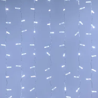 Светодиодная гирлянда ARD-CURTAIN-CLASSIC-2000x6000-CLEAR-1500LED White (230V, 60W) | 024870 | Arlight
