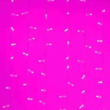 Светодиодная гирлянда ARD-CURTAIN-CLASSIC-2000x3000-CLEAR-760LED Pink (230V, 60W) | 024862 | Arlight