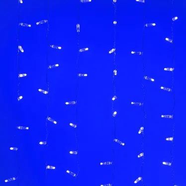 Светодиодная гирлянда ARD-CURTAIN-CLASSIC-2000x3000-CLEAR-760LED Blue (230V, 60W) | 024861 | Arlight