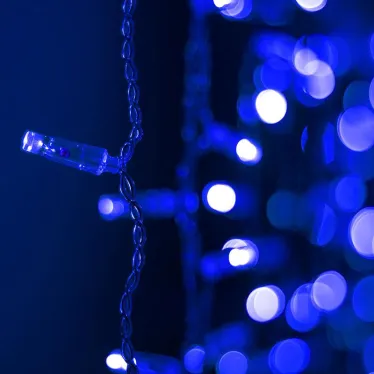 Светодиодная гирлянда ARD-CURTAIN-CLASSIC-2000x3000-CLEAR-760LED Blue (230V, 60W) | 024861 | Arlight