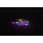 Гирлянда светодиодная  Нить 2 м мультиколор,  на эл.пит.АА, ENIN-2M    IP20 (120/3840) | Б0041983 | ЭРА