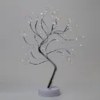 Светодиодная новогодняя фигура Дерево c самоцветами ЕGNID - 36MC 36 microLED, 3АА, IP20 | Б0056009 | ЭРА