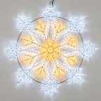 Фигура ARD-SNOWFLAKE-M12-900x900-576LED White/Warm (230V, 36W) (Ardecoled, IP65) | 034262 | Arlight