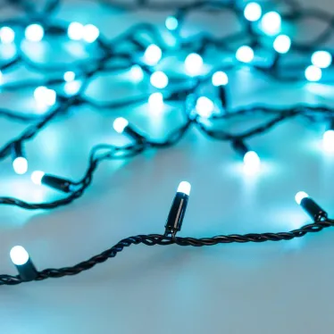 Светодиодная гирлянда ARD-STRING-CLASSIC-20000-BLACK-200LED-MILK-SYNC RGB (230V, 13W) (Ardecoled, IP65) | 028205 | Arlight