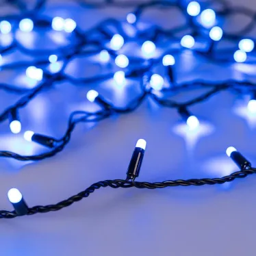 Светодиодная гирлянда ARD-STRING-CLASSIC-20000-BLACK-200LED-MILK-SYNC RGB (230V, 13W) (Ardecoled, IP65) | 028205 | Arlight