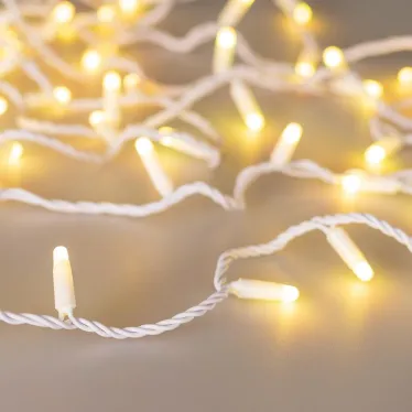 Светодиодная гирлянда ARD-STRING-CLASSIC-10000-WHITE-100LED-MILK-SYNC RGB (230V, 6.5W) (Ardecoled, IP65) | 028208 | Arlight