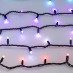 Светодиодная гирлянда ARD-STRING-PRO-10000-BLACK-95LED-LIVE RGBW-DMX (24V, 10W) (Ardecoled, IP65) | 031751 | Arlight