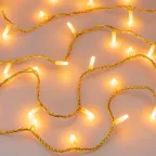Светодиодная гирлянда ARD-STRING-CLASSIC-10000-YELLOW-100LED-MILK-STD Yellow (230V, 7W) (Ardecoled, IP65) | 031200 | Arlight