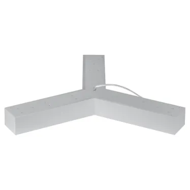 Светильник LED Geometria Igrek SPO-142-W-40K-044 44Вт 4000K 3000Лм IP40 800х80 белый подвесной драйвер внутри
