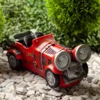 Cветильник садовый декоративный SL-RSN12-CAR на солнечной батарее, полистоун, цветной, 12 см | Б0018817 | ЭРА