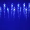Гирлянда нить ЕGNIG - IC Сосульки, синий, 3,8 м, 220 V, длина провода 1,5 м, 20 LED, IP20 | Б0055995 | ЭРА